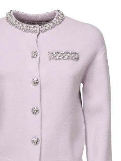 Crystal Trim Cardigan