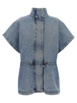 Denim Cape