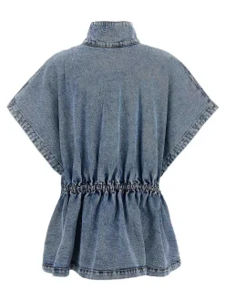 Denim Cape