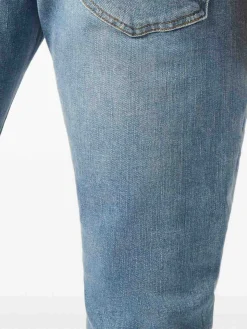 Denim Super Straight Cut Panters Esagono