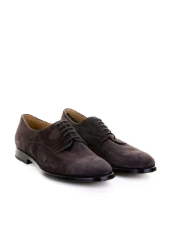 Derby in camoscio marrone