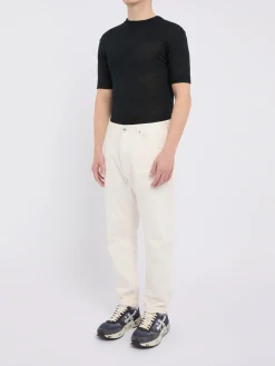 Devis White Denim Jeans
