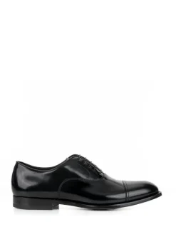 Doucals Francesina Nera In Pelle