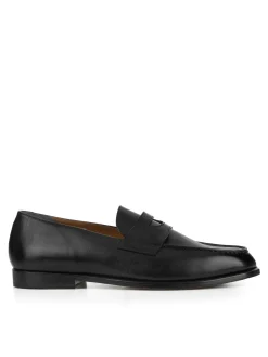 Doucals Mocassino Nero In Pelle