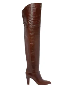 E Brown Eve Pump Boots