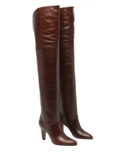 E Brown Eve Pump Boots