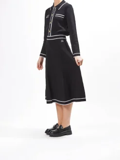 Elegante gonna a maglia