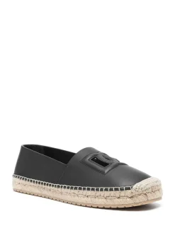 Espadrillas Con Logo In Rilievo