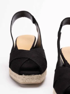 Espadrillas con zeppa `Diana/3/001`