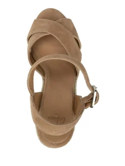 Espadrillas con zeppa in rafia Blaudell