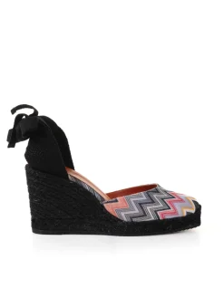 Espadrillas In Tessuto Chevron