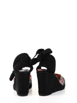 Espadrillas In Tessuto Chevron