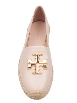 Espadrille Eleanor In Pelle Colore Rose