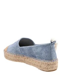 Espadrille In Jeans Con Suola In Juta