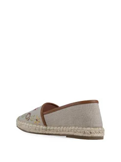 Espadrilles praia lencos ricamato