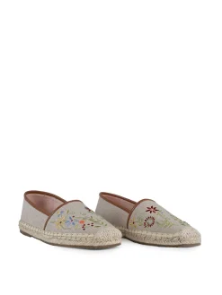 Espadrilles praia lencos ricamato
