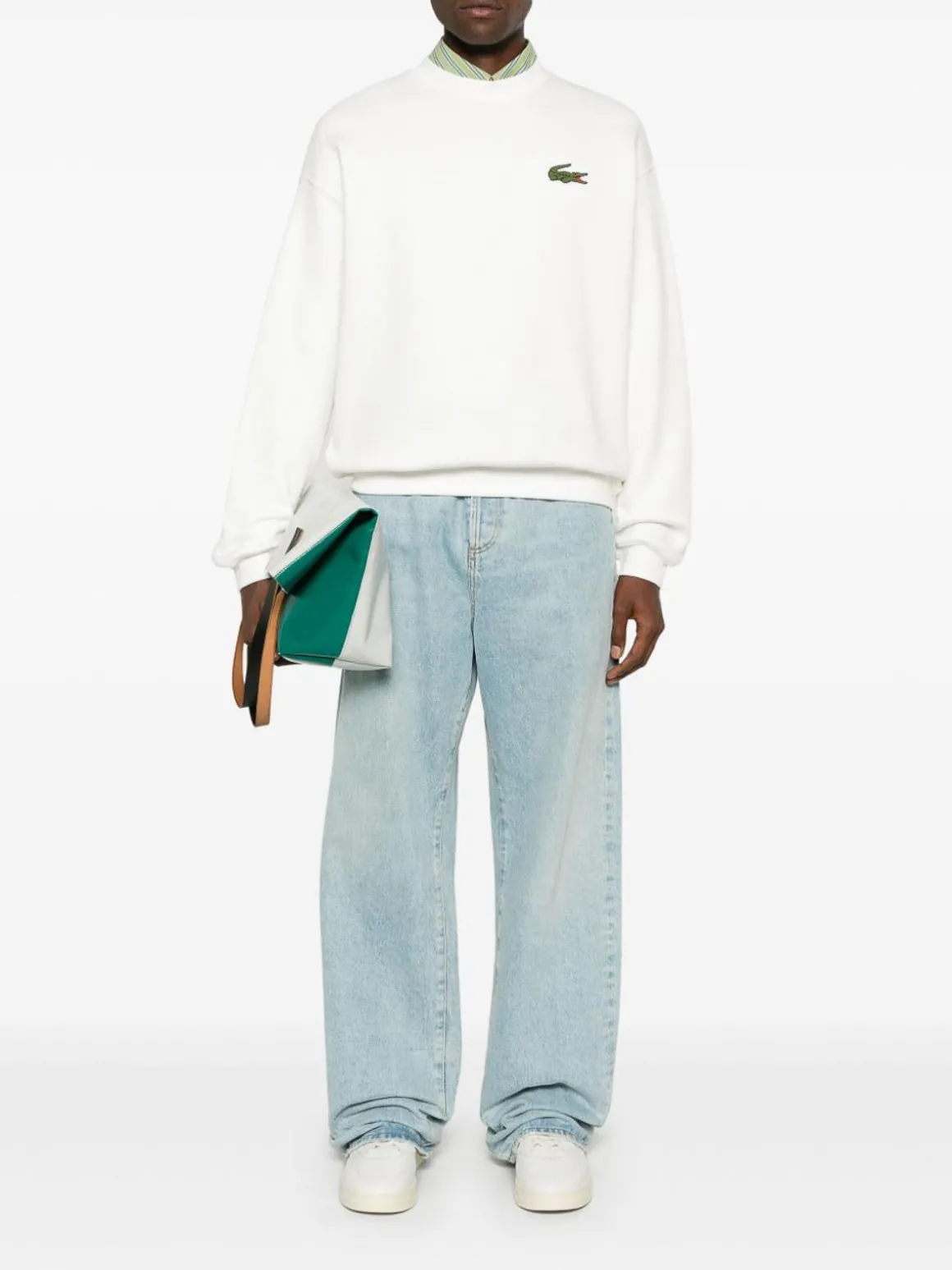Felpa bianco unisex
