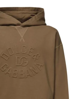 Felpa con cappuccio con ricamo a logo