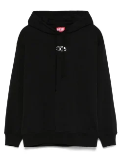 Felpa di cotone nero
