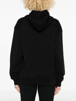Felpa di cotone nero