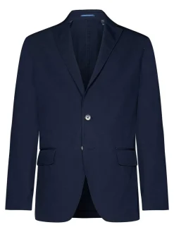 Fit di comfort Blazer a petto singolo