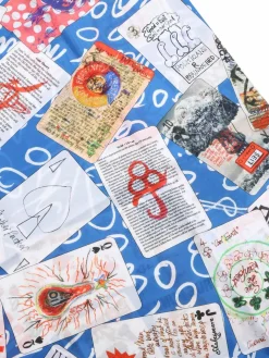 Foulard Playing Cards blu