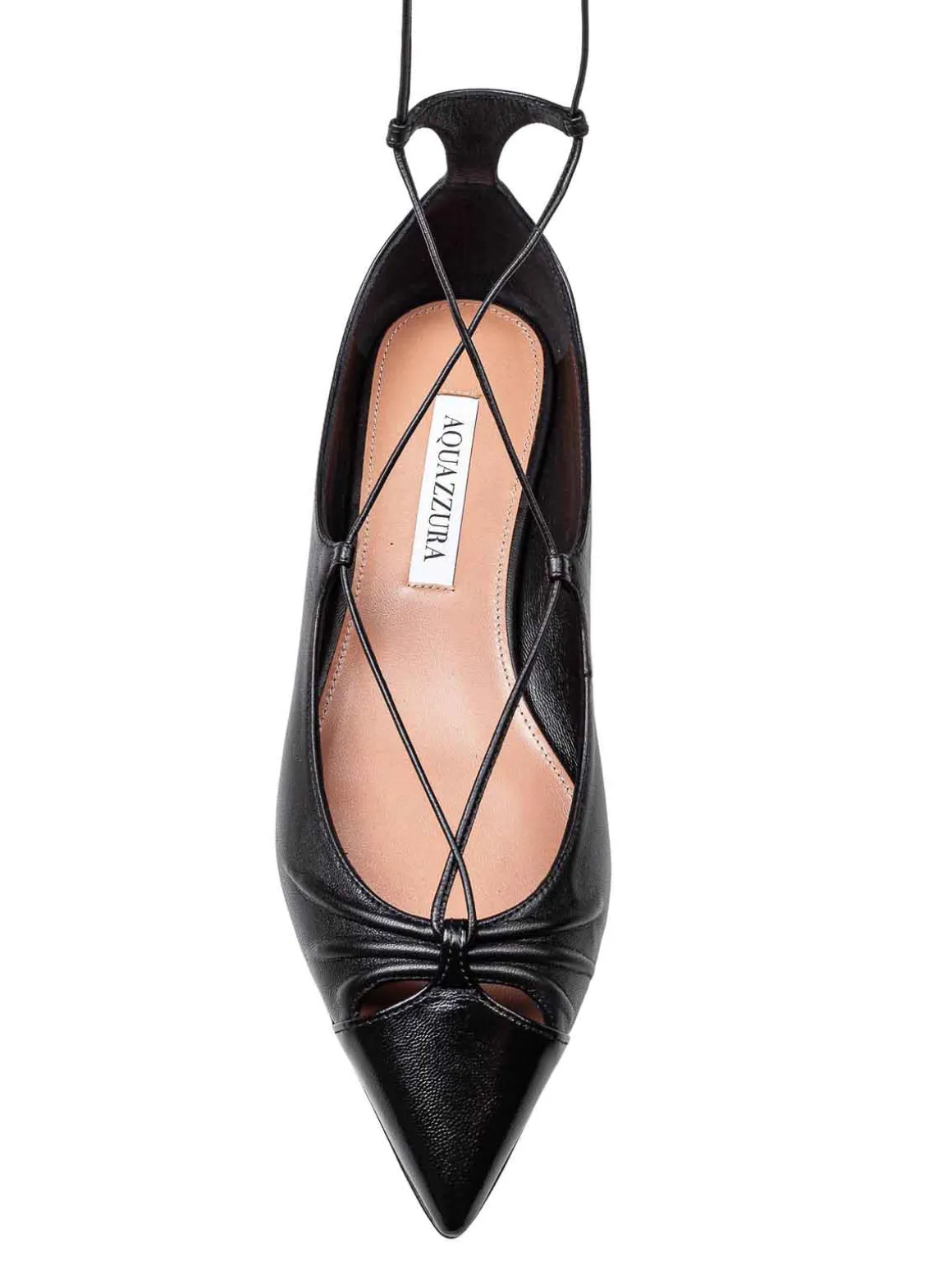 Gabi Flat In Nappa Colore Nero