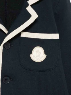 Giacca a maglia logo