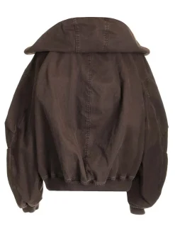 Giacca bomber di gabardina di cotone