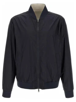 Giacca bomber reversibile