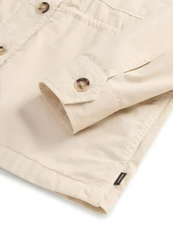 Giacca da camicia di cotone