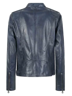 Giacca da moto in pelle di Wartburgy