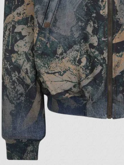 Giacca del bomber di cotone