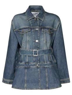 Giacca di jeans con Baschina