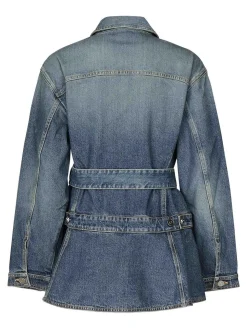 Giacca di jeans con Baschina