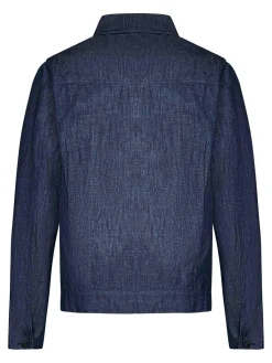 Giacca in denim blu