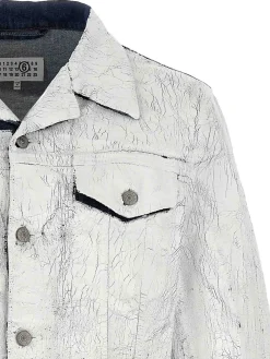Giacca in jeans di brevetto