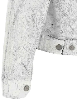 Giacca in jeans di brevetto