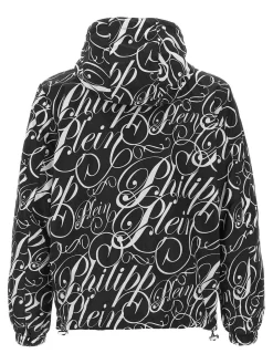 Giacca logo all-over