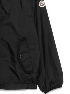 Giacca nera con logo