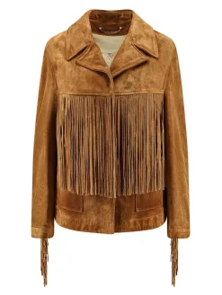 Giacca Olinda In Suede