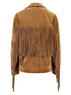 Giacca Olinda In Suede