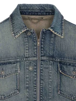 Giacca oversize di denim