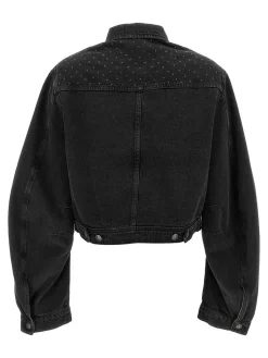Giacca oversize di denim