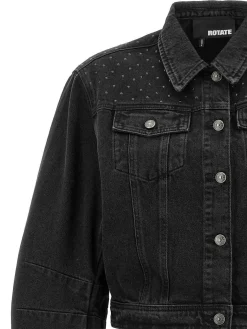 Giacca oversize di denim