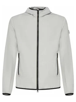 Giacca softshell con cappuccio