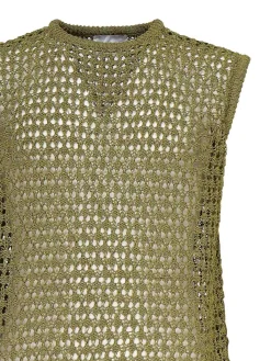 Giubbotto a maglia aperta