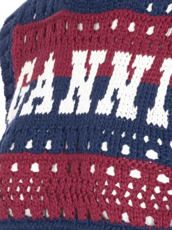 Giubbotto a strisce di cotone multicolore