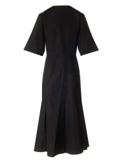 Godet Midi Dress