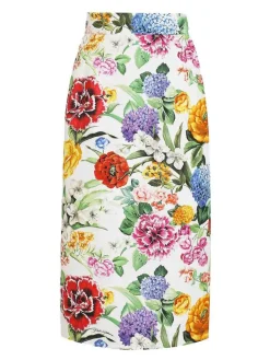 Gonna Tubino St Maxi Fiori